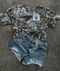 Upcycled Coors Banquet Rodeo Realtree Camo Rework (One-of-One) | Size XL Shirt