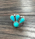 Faux Western Turquoise Ring