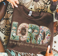 Faux The LORD Is My Light And My Salvation Shirt – Graphic Tee, Long Sleeve & Crewneck.