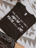 Some People Just Need a High-Five… in the Face with a Chair Shirt – Graphic Tee, Long Sleeve & Crewneck.