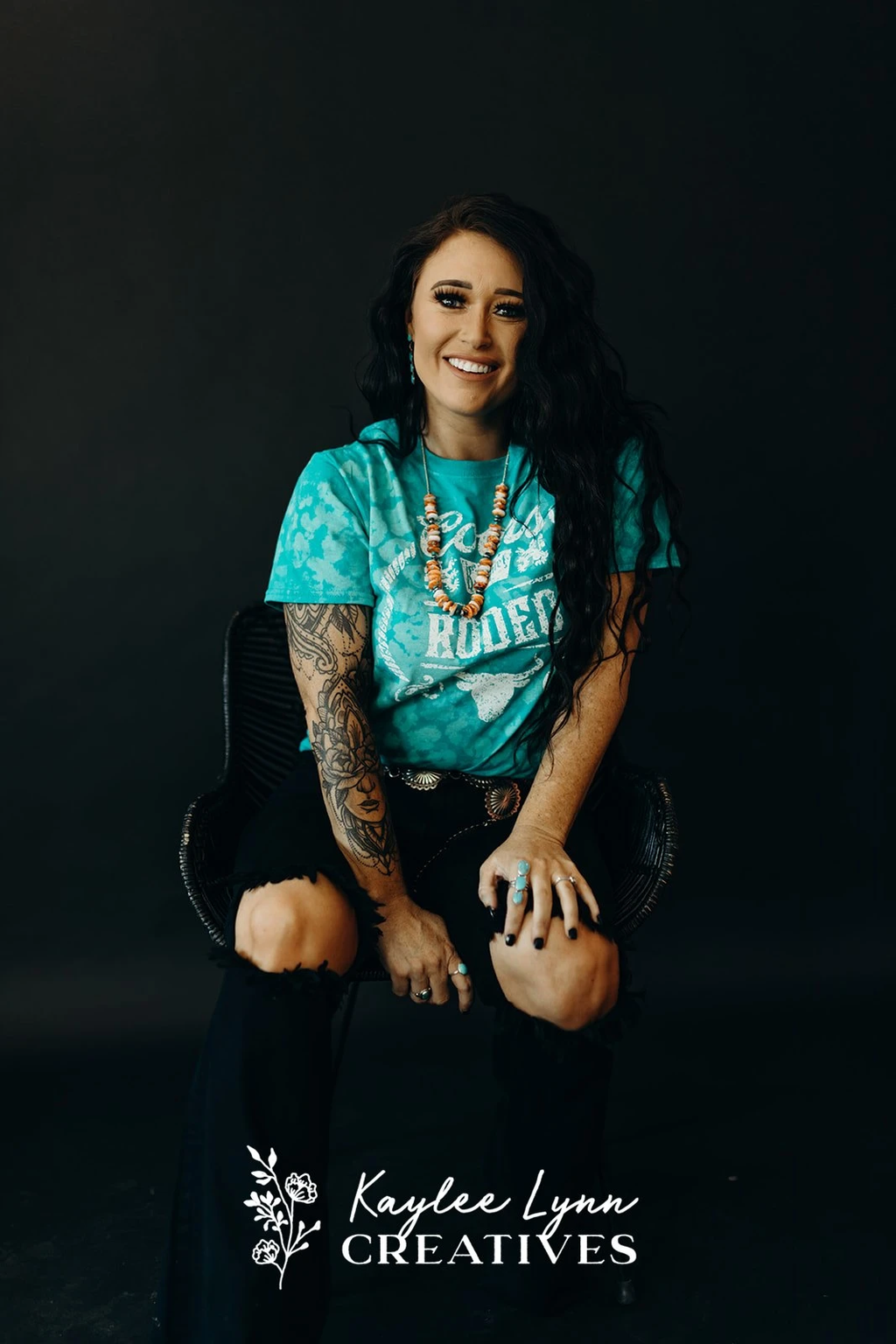 Bleached Leopard Coors T-Shirt – Handmade Jersey Jade Graphic Tee